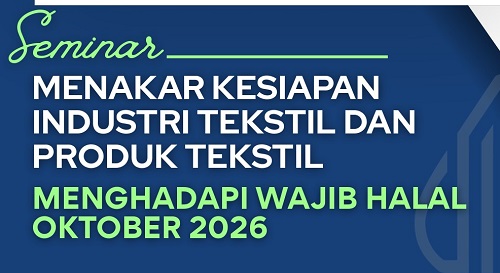 Seminar tekstil halal YKTI